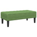 Bankstel 2 st Lichtgroen Polyester