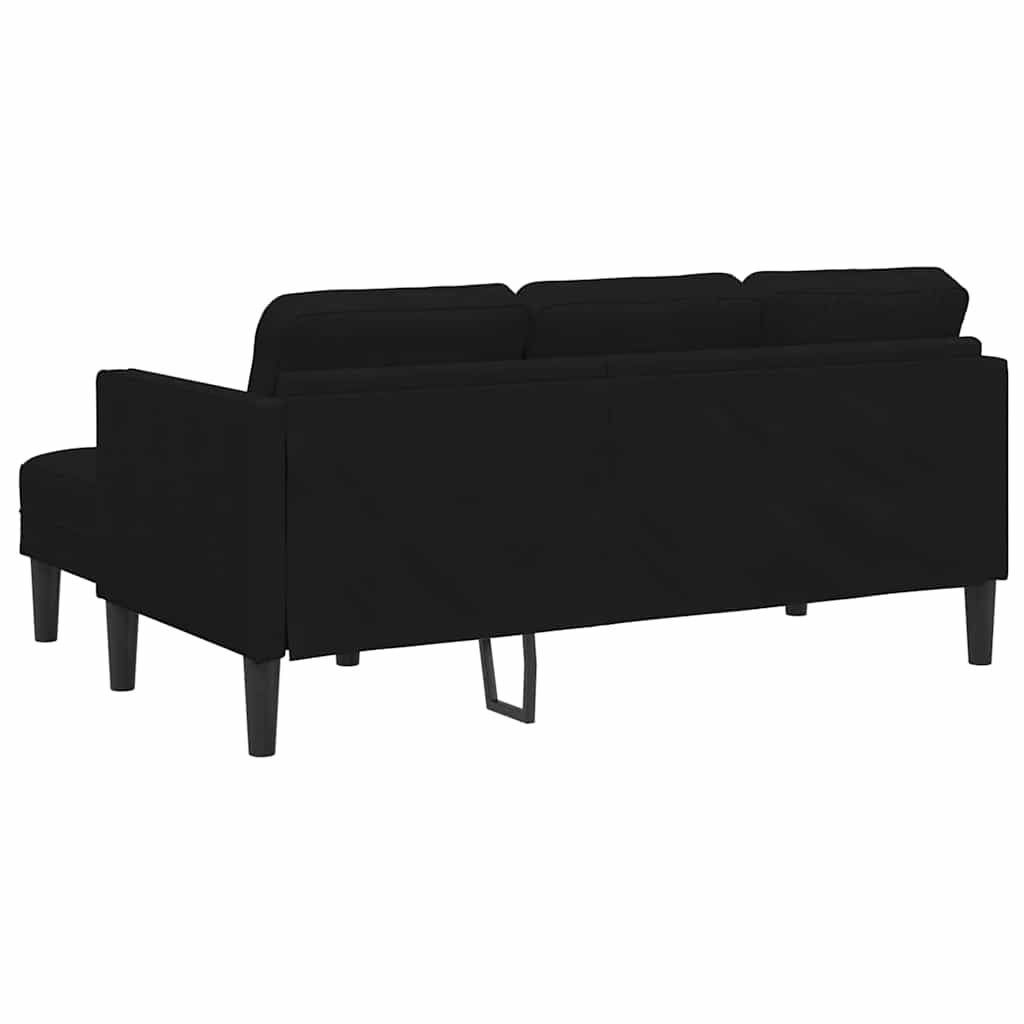 Bankstel 2 st Zwart Polyester