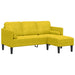 Bankstel 2 st Geel Polyester