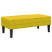 Bankstel 2 st Geel Polyester