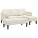 Bankstel 2 st Crème Polyester