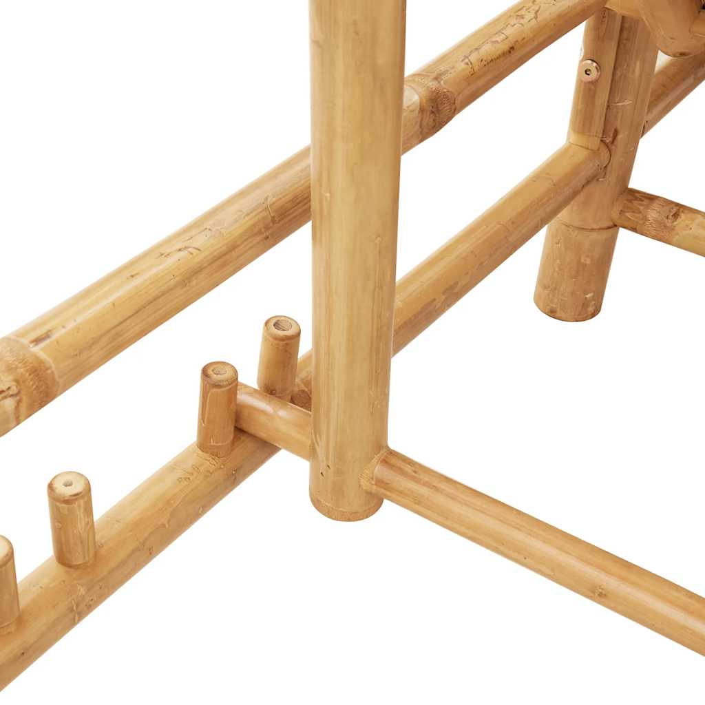 Ligbed 55x199x30 cm bamboe
