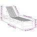 Ligbed 55x199x30 cm bamboe