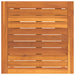 Ligbed 3 st Massief Acaciahout Bruin
