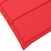Ligbed 2 st Massief Acaciahout Rood