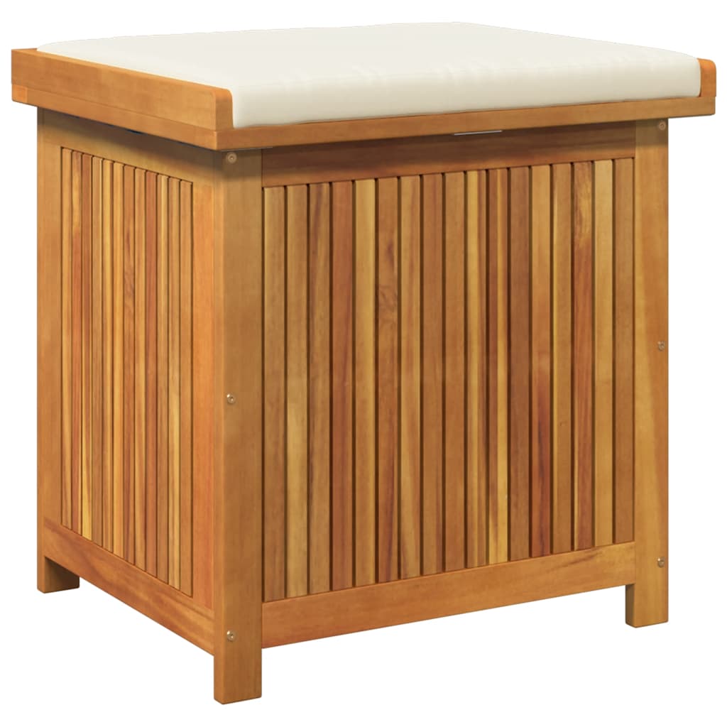 Kussenbox voor buiten 60x50x61 cm massief acaciahout