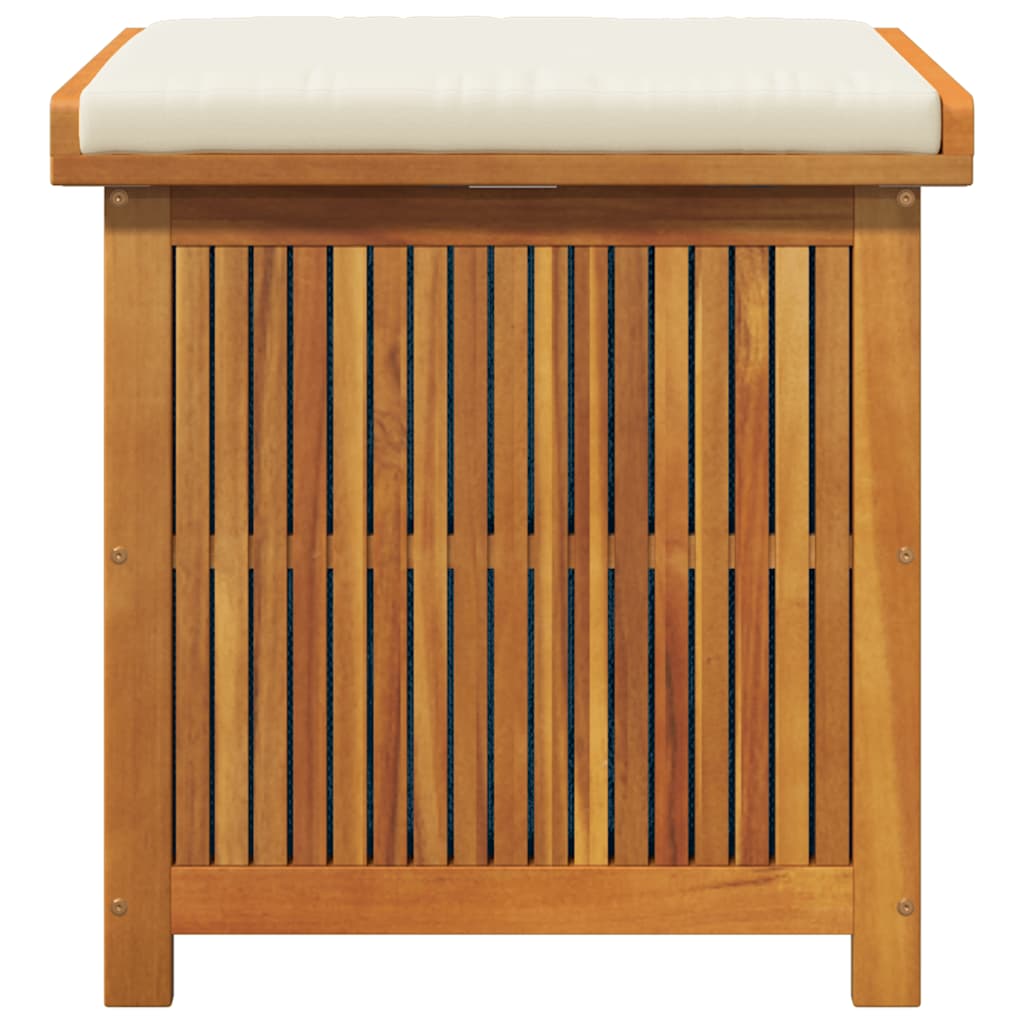 Kussenbox voor buiten 60x50x61 cm massief acaciahout