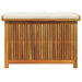 Kussenbox voor buiten 90x50x60,5 cm massief acaciahout