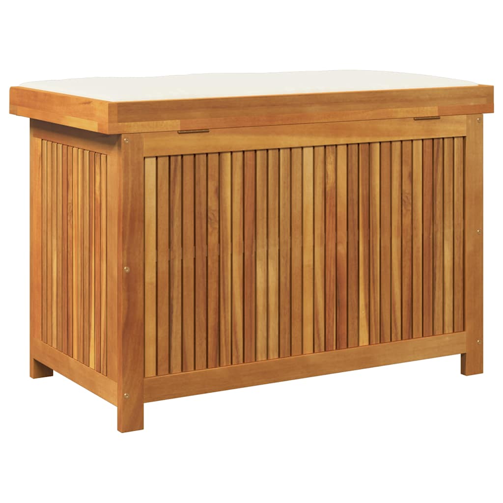 Kussenbox voor buiten 90x50x60,5 cm massief acaciahout