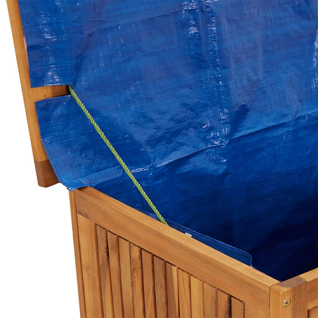 Kussenbox voor buiten 90x50x60,5 cm massief acaciahout
