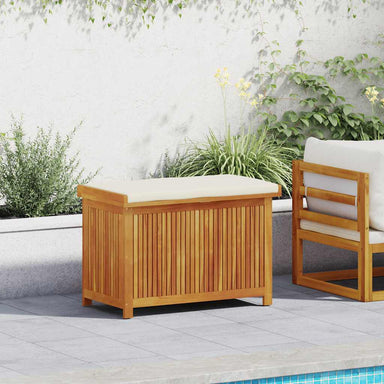 Kussenbox voor buiten 90x50x60,5 cm massief acaciahout
