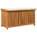 Opbergbox voor buiten 113x50x60,5 cm massief acaciahout
