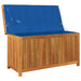Opbergbox voor buiten 113x50x60,5 cm massief acaciahout
