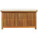Opbergbox voor buiten 113x50x60,5 cm massief acaciahout