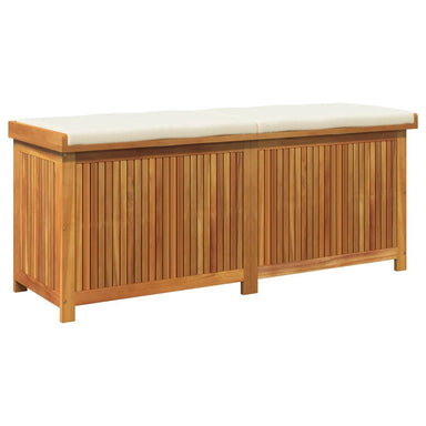 Kussenbox voor buiten 150x50x60,5 cm massief acaciahout