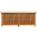 Kussenbox voor buiten 150x50x60,5 cm massief acaciahout