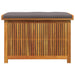 Kussenbox voor buiten 90x50x60,5 cm massief acaciahout