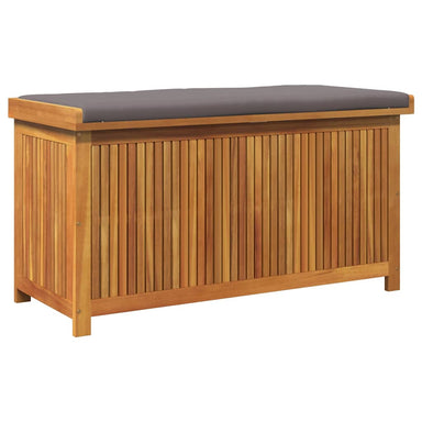 Opbergbox voor buiten 113x50x60,5 cm massief acaciahout
