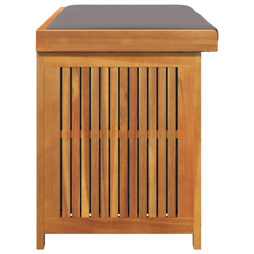 Opbergbox voor buiten 113x50x60,5 cm massief acaciahout