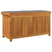 Opbergbox voor buiten 113x50x60,5 cm massief acaciahout