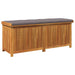 Kussenbox voor buiten 150x50x60,5 cm massief acaciahout