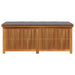 Kussenbox voor buiten 150x50x60,5 cm massief acaciahout