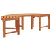 Boom bank 8 -Seater 2 st 160 x 80 x 45cm Naturel