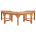 Boom bank 8 -Seater 2 st 160 x 80 x 45cm Naturel