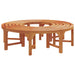 Boom bank 8 -Seater 2 st 160 x 80 x 45cm Naturel