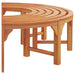 Boom bank 8 -Seater 2 st 160 x 80 x 45cm Naturel