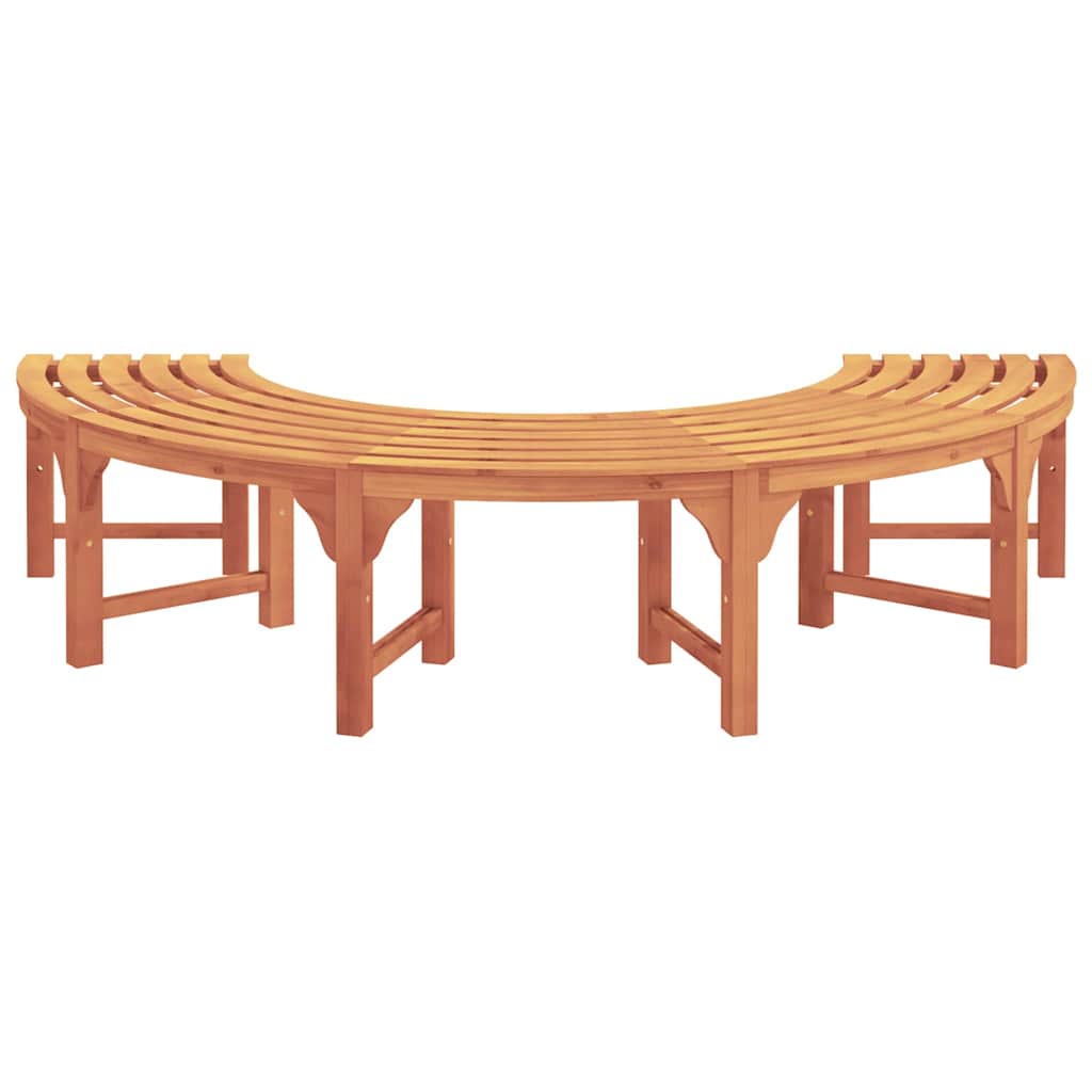 Boom bank 8 -Seater 2 st 160 x 80 x 45cm Naturel