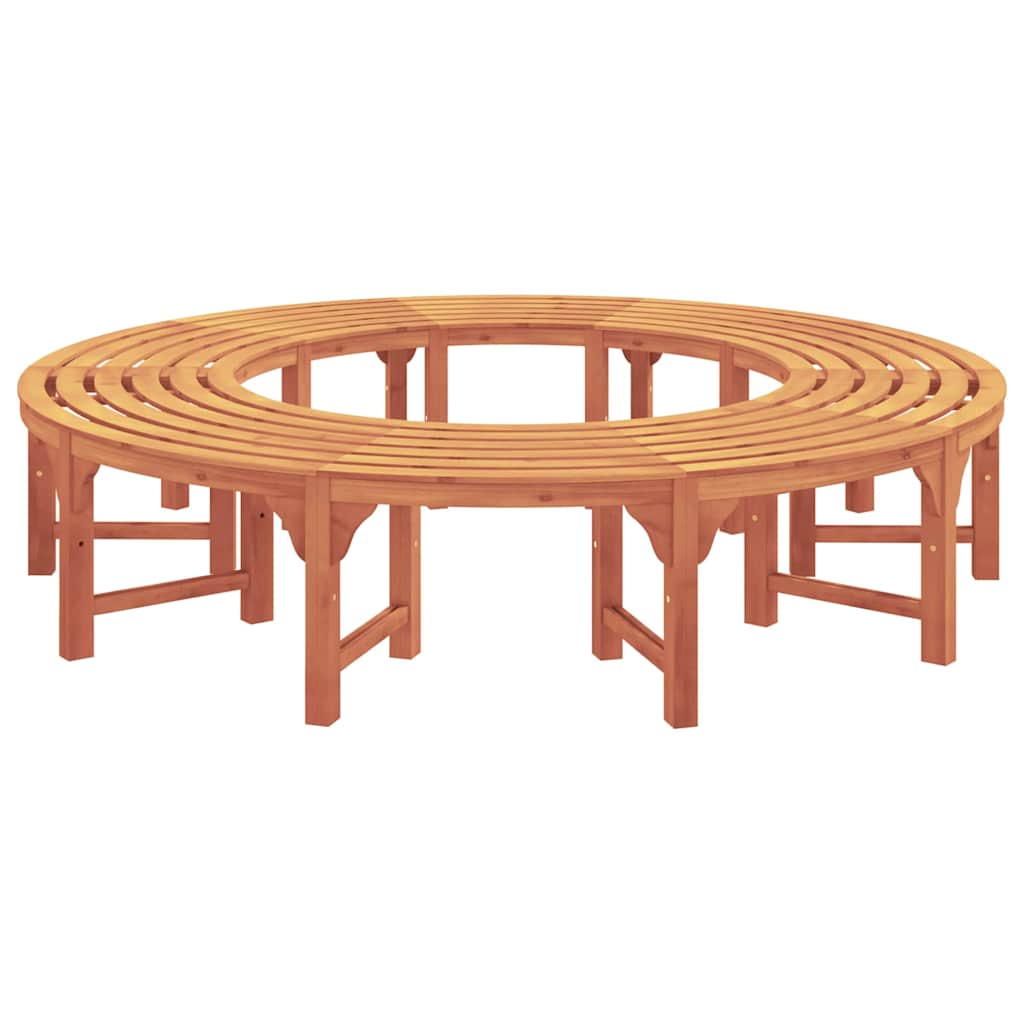 Boom bank 8 -Seater 2 st 160 x 80 x 45cm Naturel