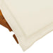 Ligstoel 2 st Massief Acaciahout Bruin