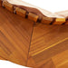 Ligstoel 2 st Massief Acaciahout Bruin