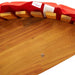 Ligstoel 2 st Massief Acaciahout Bruin