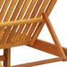 Ligstoel Bruin 125 x 200 x 84 cm Massief Acaciahout