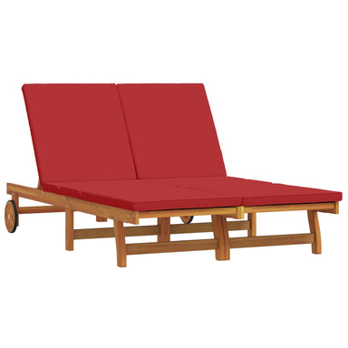 Ligstoel Bruin 125 x 200 x 84 cm Massief Acaciahout