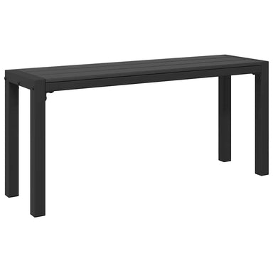 Tuinbank Zwart 100 x 28 x 45 cm Staal