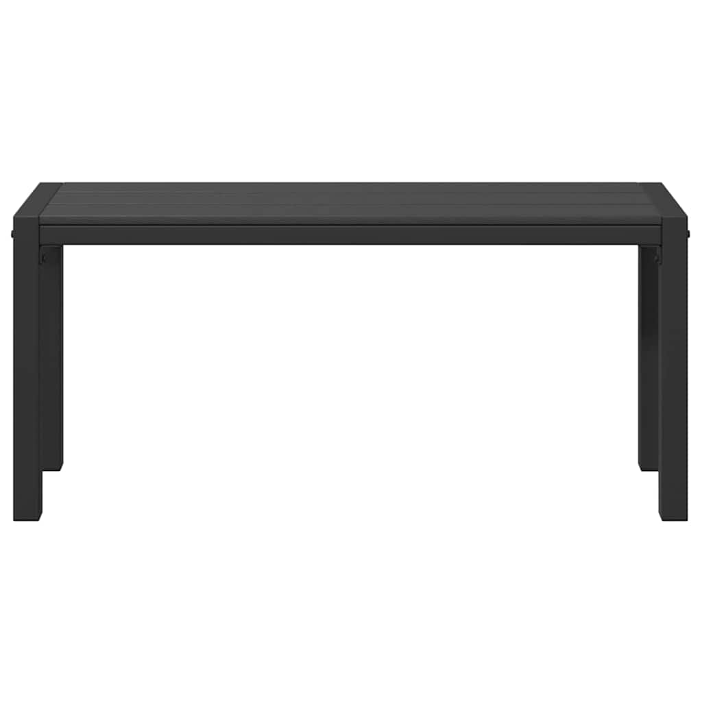 Tuinbank Zwart 100 x 28 x 45 cm Staal