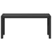 Tuinbank Zwart 100 x 28 x 45 cm Staal