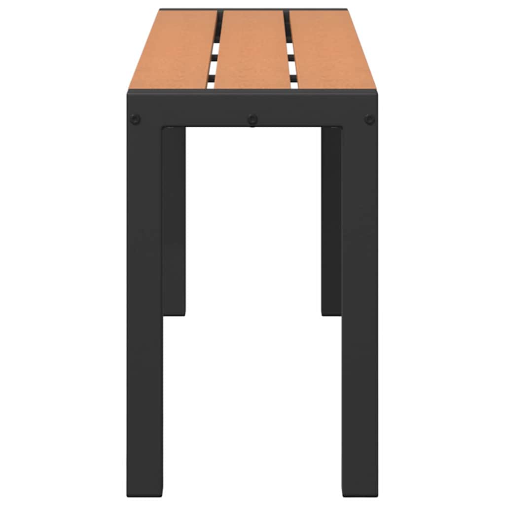 Tuinbank Bruin 100 x 28 x 45 cm Staal