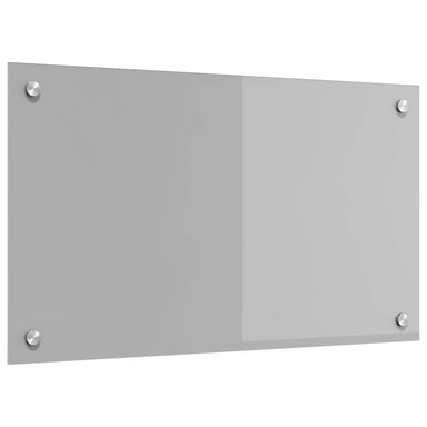Keukenachterwand Lichtgrijs 70 x 40 cm gehard glas
