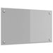 Keukenachterwand Lichtgrijs 70 x 40 cm gehard glas