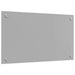 Keukenachterwand Lichtgrijs 70 x 40 cm gehard glas
