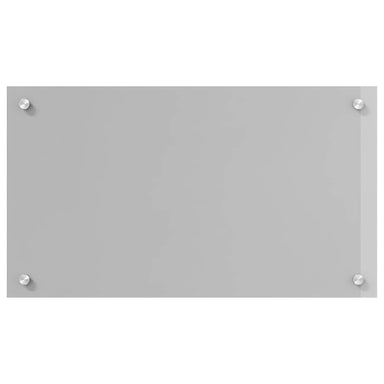 Keukenachterwand Lichtgrijs 70 x 40 cm gehard glas