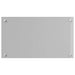 Keukenachterwand Lichtgrijs 70 x 40 cm gehard glas