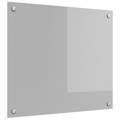 Keukenachterwand Lichtgrijs 70 x 60 cm gehard glas