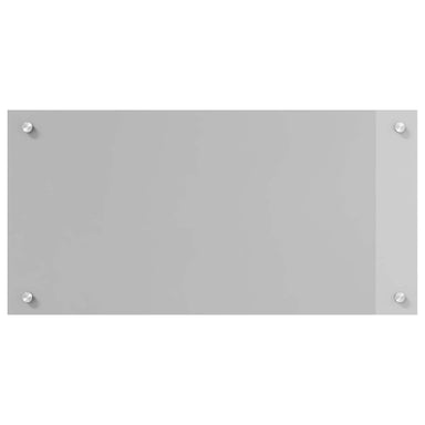 Keukenachterwand Lichtgrijs 80 x 40 cm gehard glas