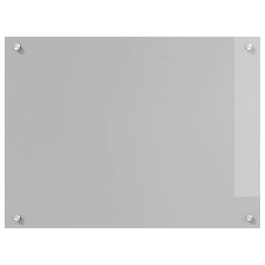 Keukenachterwand Lichtgrijs 80 x 60 cm gehard glas