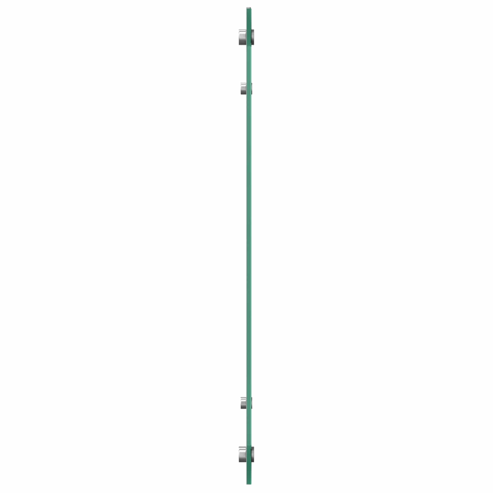 Keukenachterwand Lichtgrijs 80 x 60 cm gehard glas